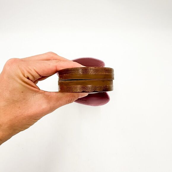 Louis Vuitton Escale Lock It LV Monogram Slides Pastel Flat Sandals EU 41 US 11 - Picture 4 of 11